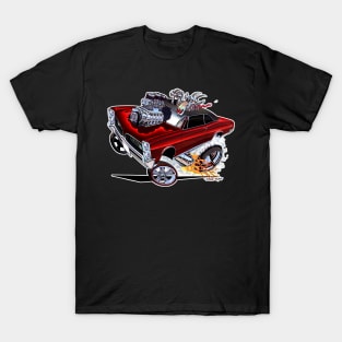 GOATINATOR 1967 GTO RED T-Shirt